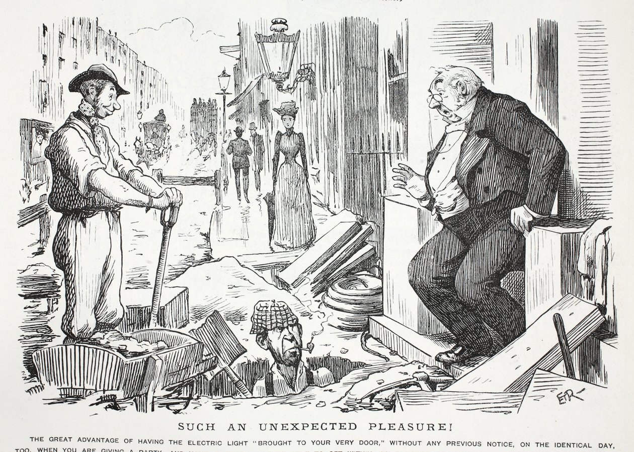 Böyle beklenmedik bir zevk! by John Leech