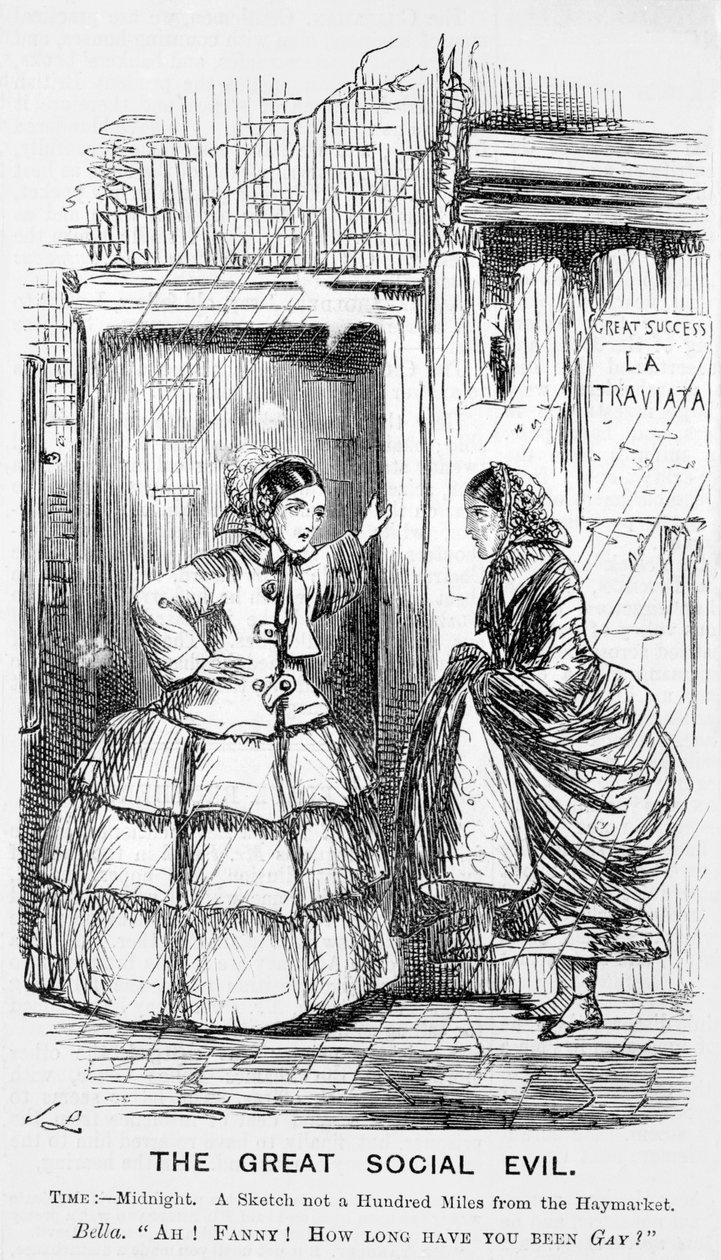 Büyük Sosyal Kötülük, Punch, 1857 by John Leech