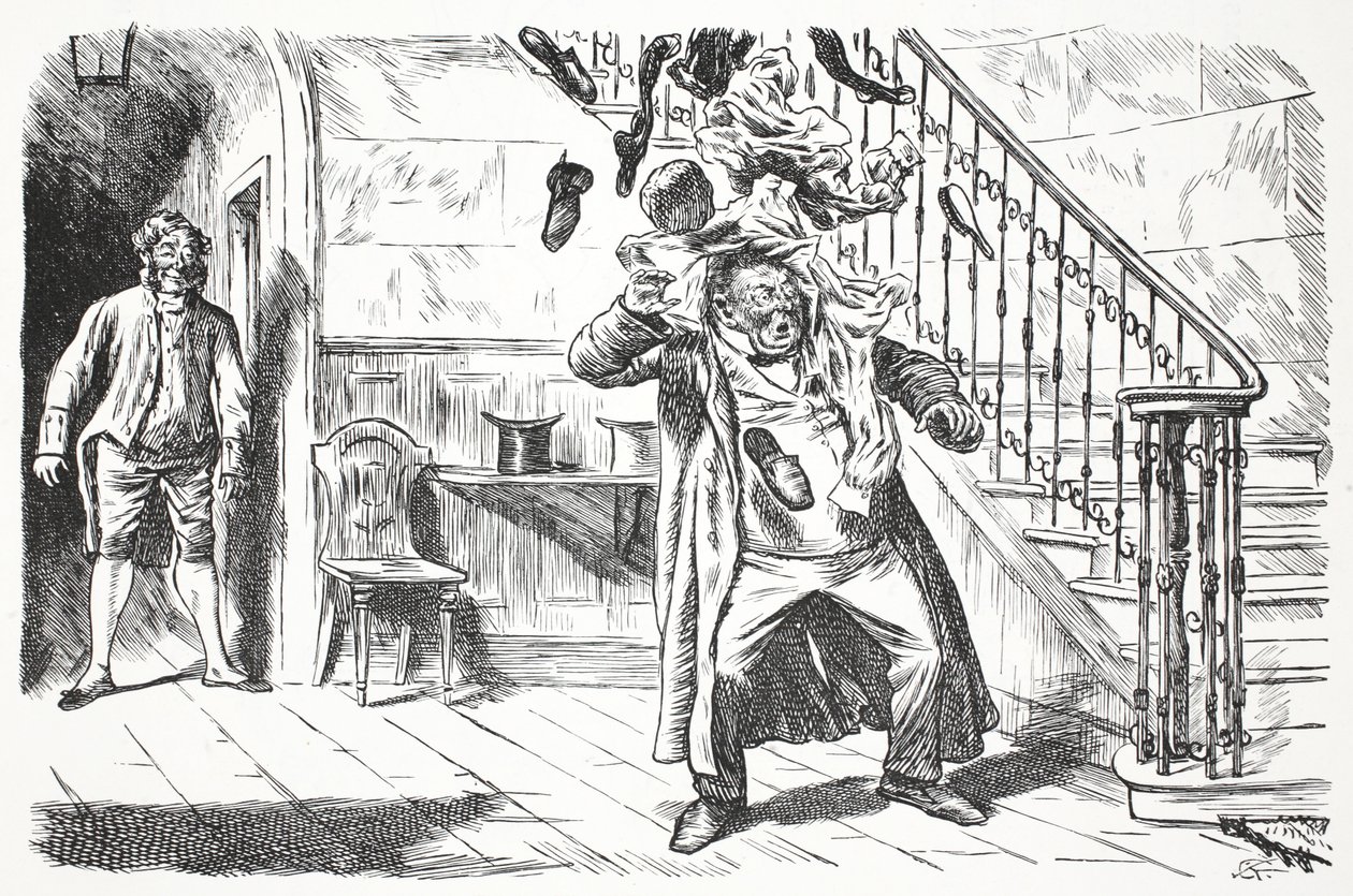 sevilmeyen koca by John Leech