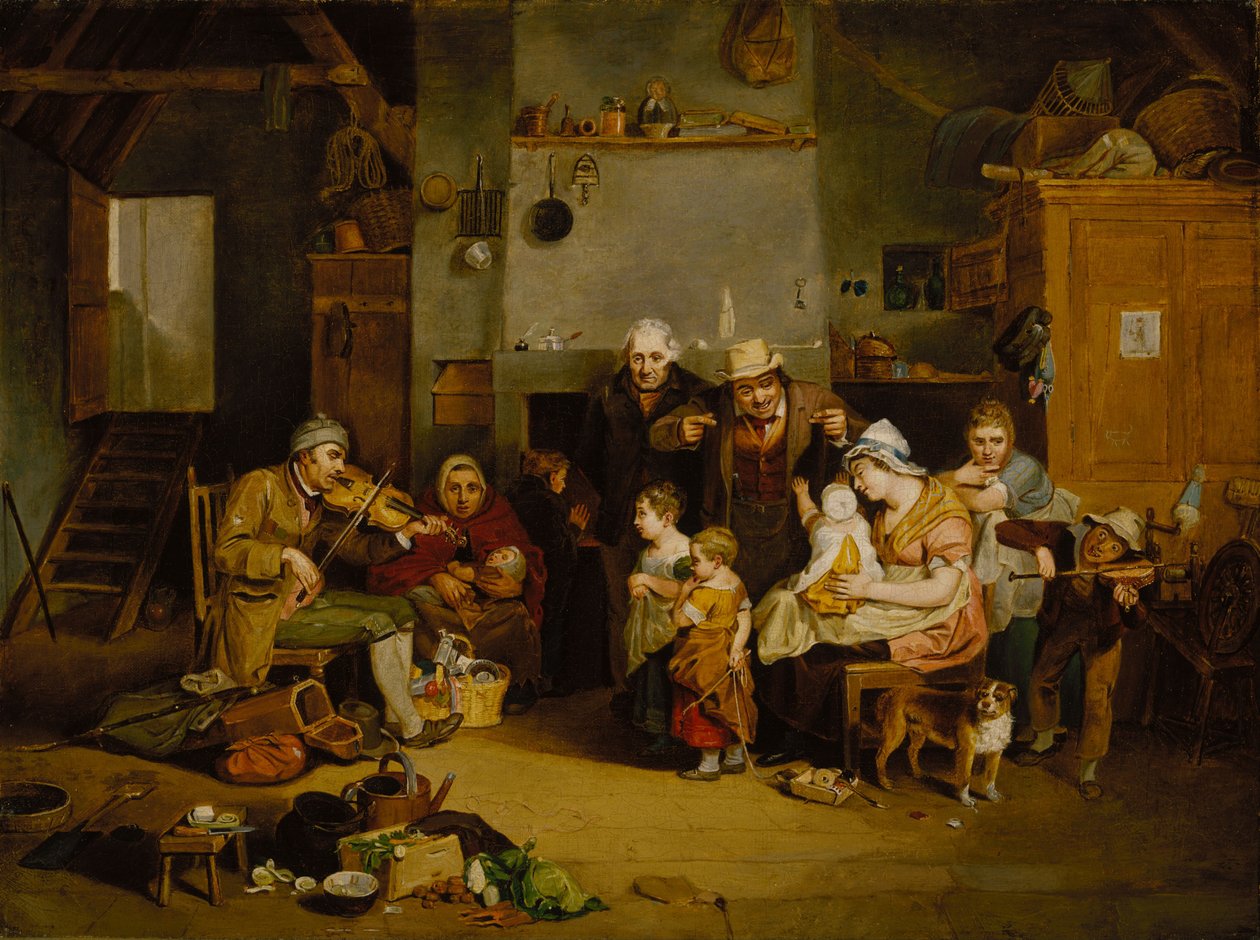 kör kemancı by John Lewis Krimmel