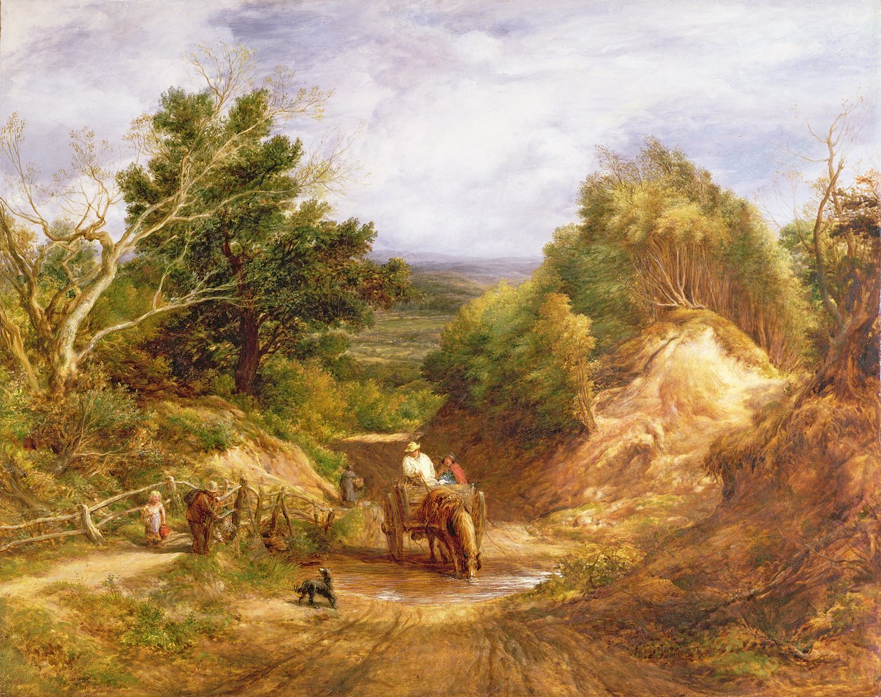 Çayı geçmek by John Linnell