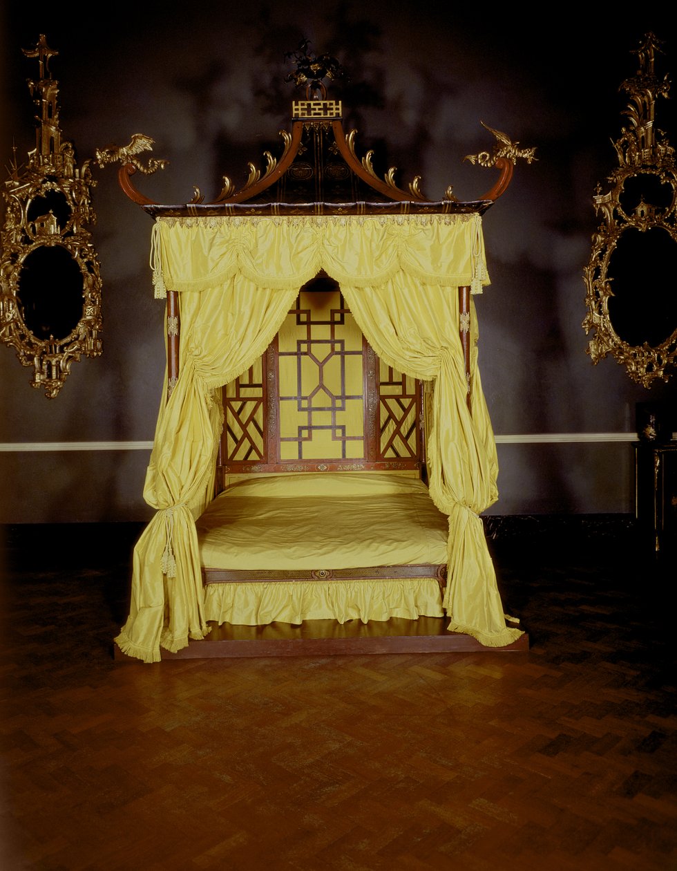 Çin tarzında Sayvanlı Yatak, 1750