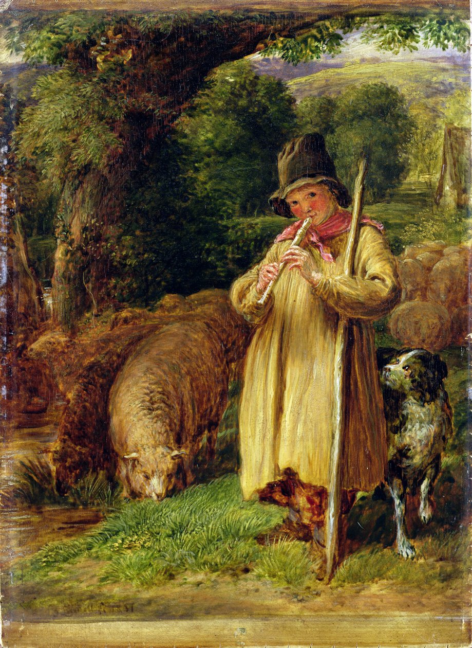 Çoban Çocuk, 1831 by John Linnell