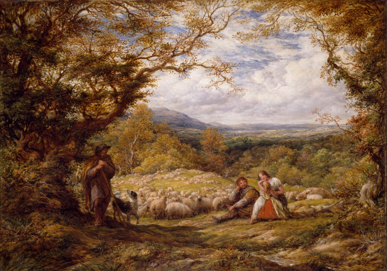 Koyun Sürücüsü by John Linnell