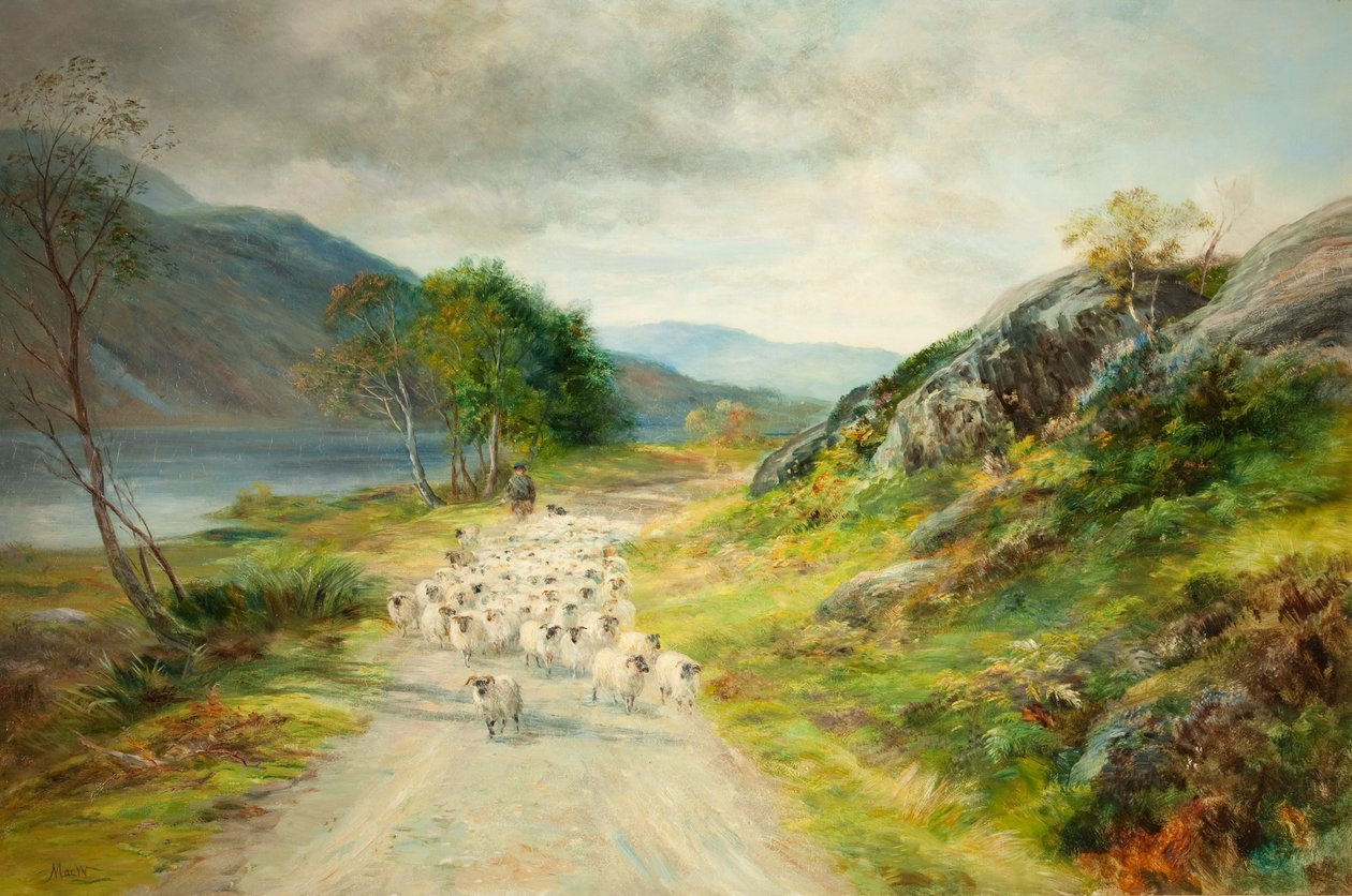 Moidart Dağları by John MacWhirter