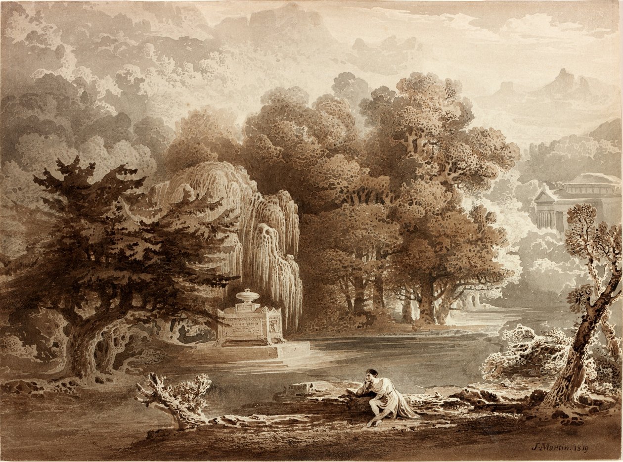 Klasik Manzara by John Martin