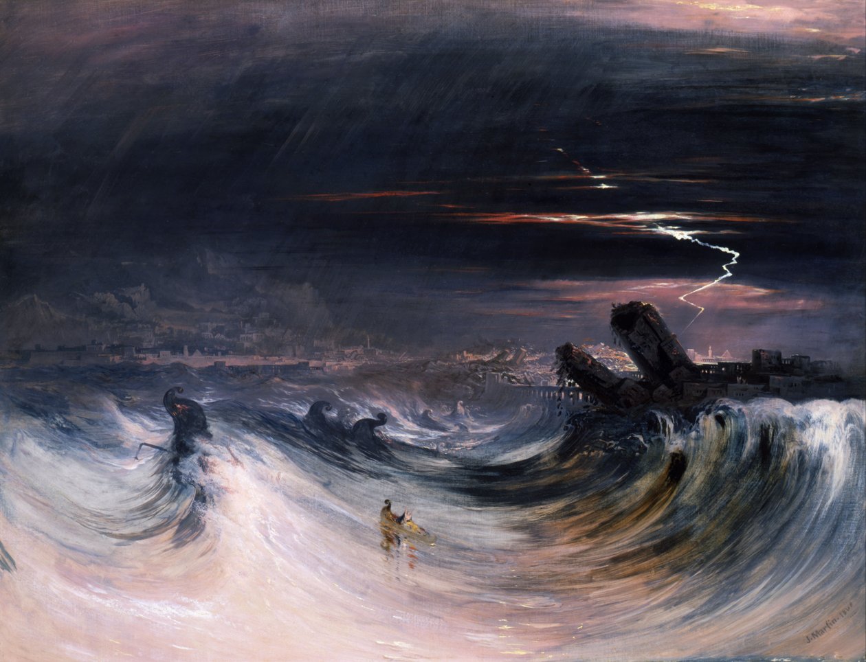 Lastiğin İmhası by John Martin