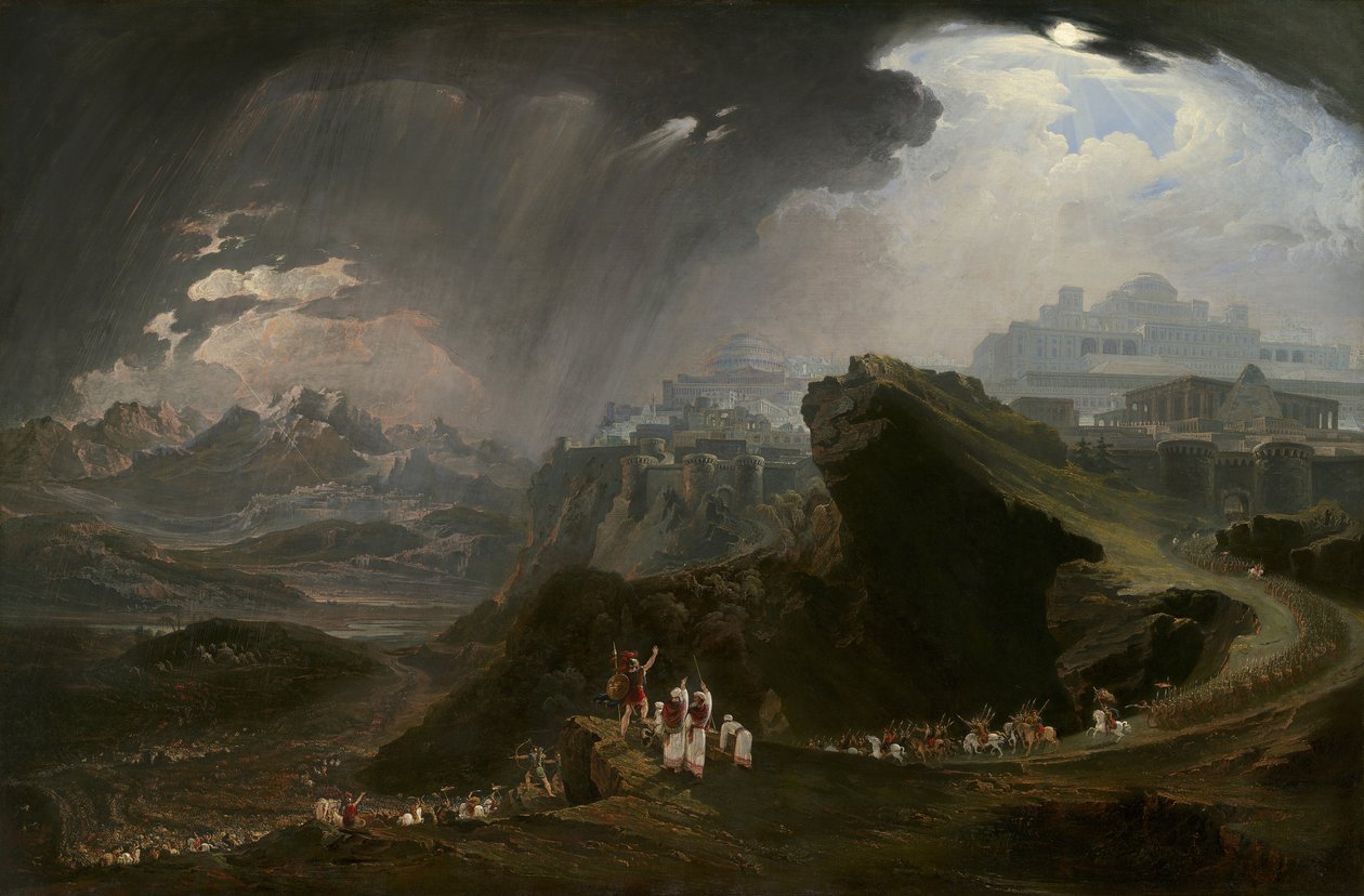 Joshua Commanding the Sun to Stand still upon Gibeon, 1816  by John Martin
