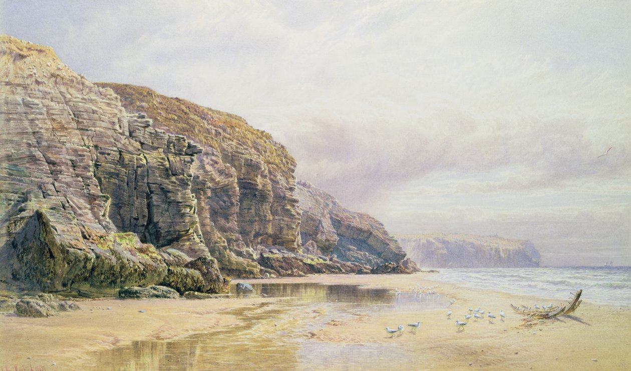 Cornwall Sahili by John Mogford