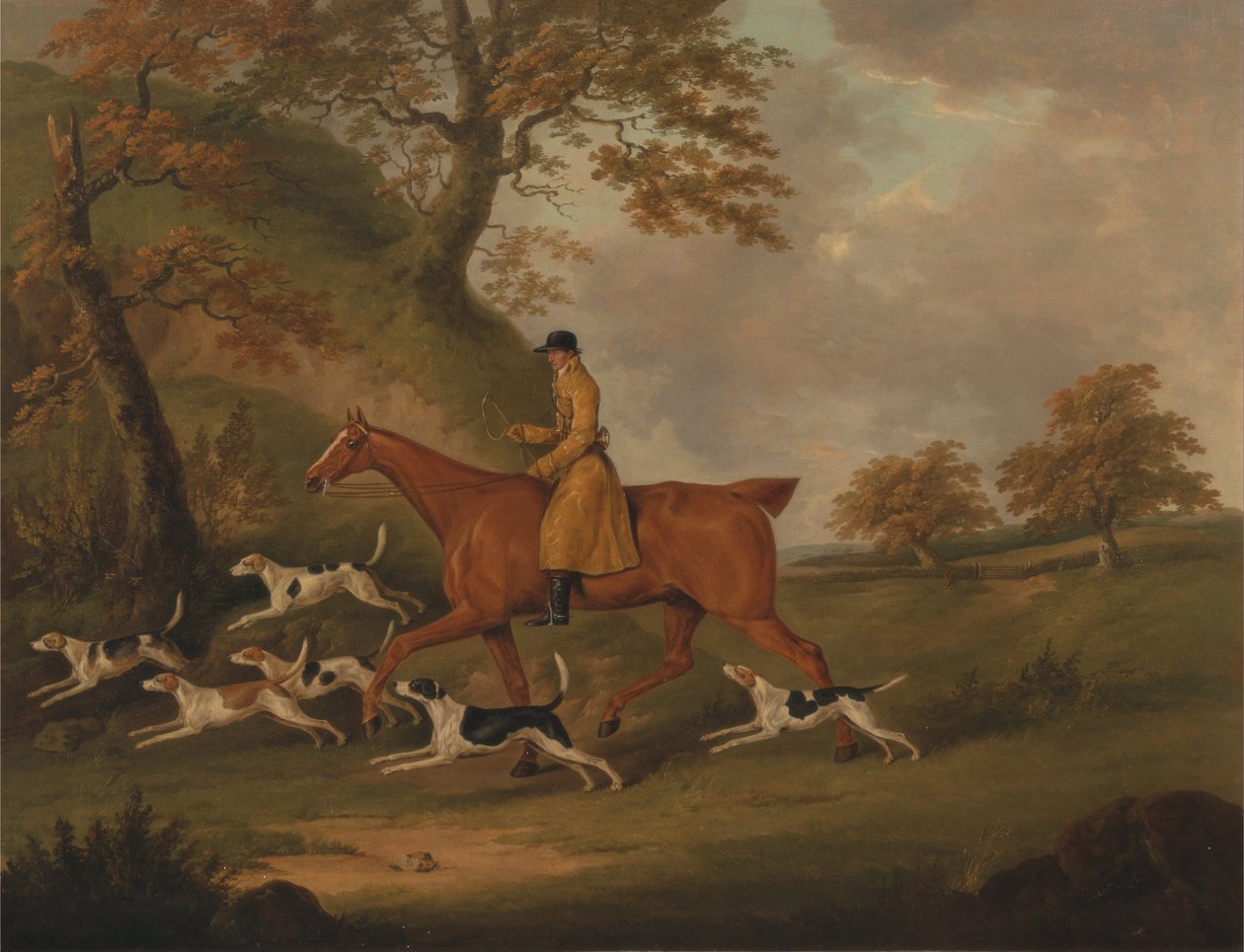 Avcı ve Hounds by John Nott Sartorius