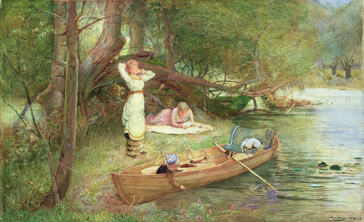 A Day on the River  by John Parker