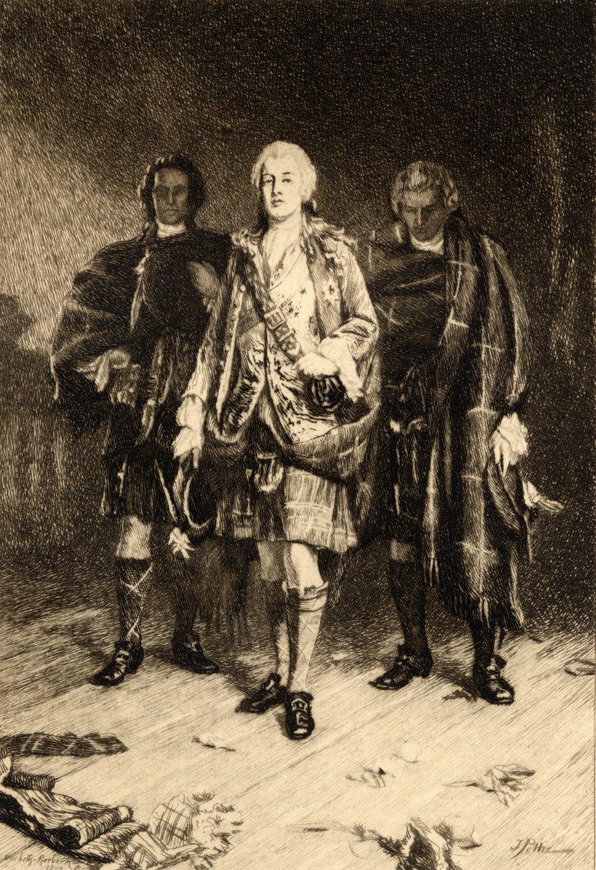 Charles Edward Stuart (1720-88) 1892 dolayları by John Pettie