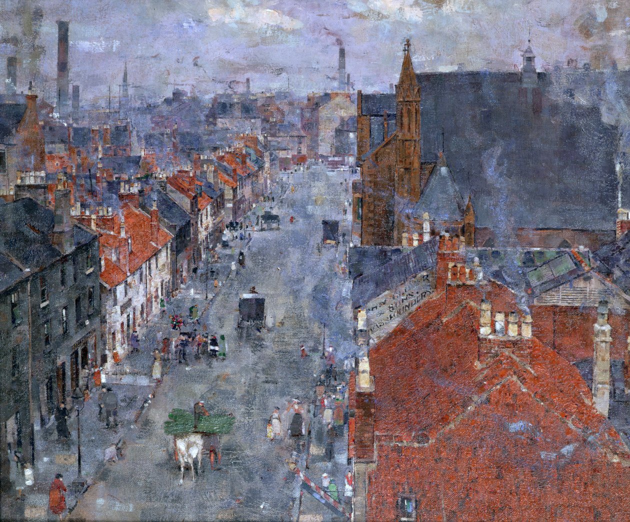 Müslin Caddesi, Bridgeton, Glasgow by John Quinton Pringle