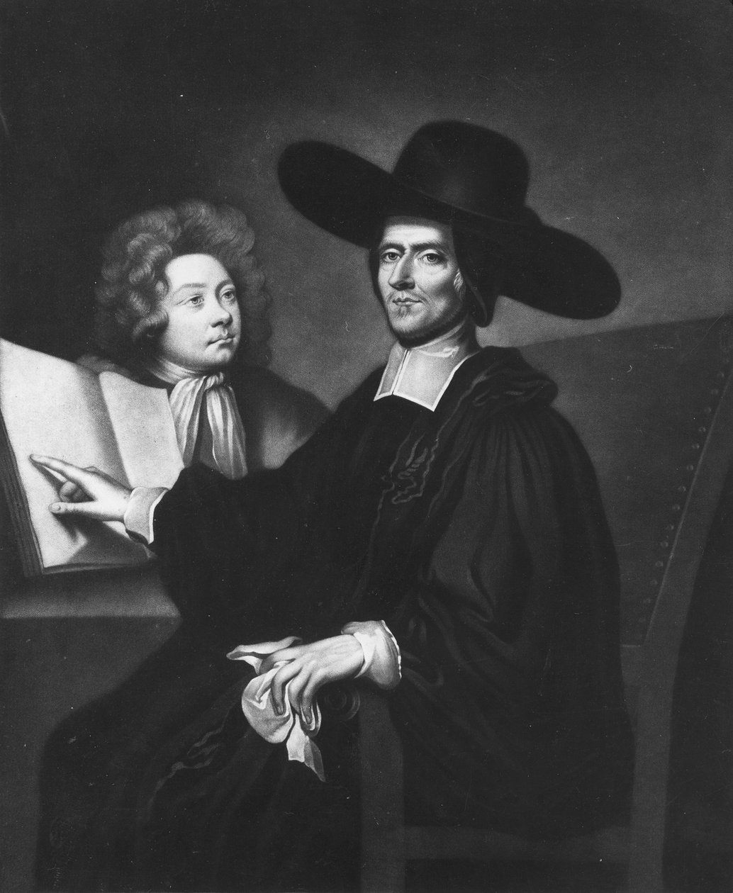 Dr Richard Busby (1606-95), James Masson tarafından oyulmuş by John Riley