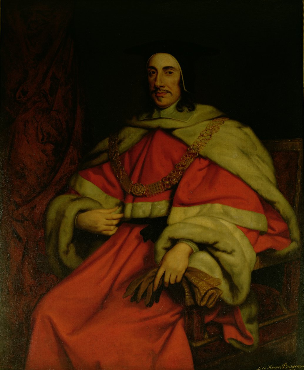Sir Orlando Bridgeman (1608-74) 1. Baronet (petrol) by John Riley