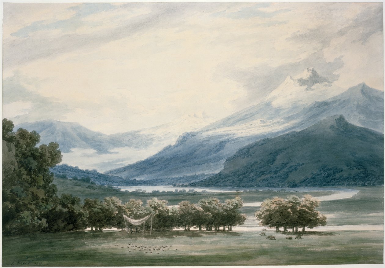 Bressanone, Güney Tirol by John Robert Cozens