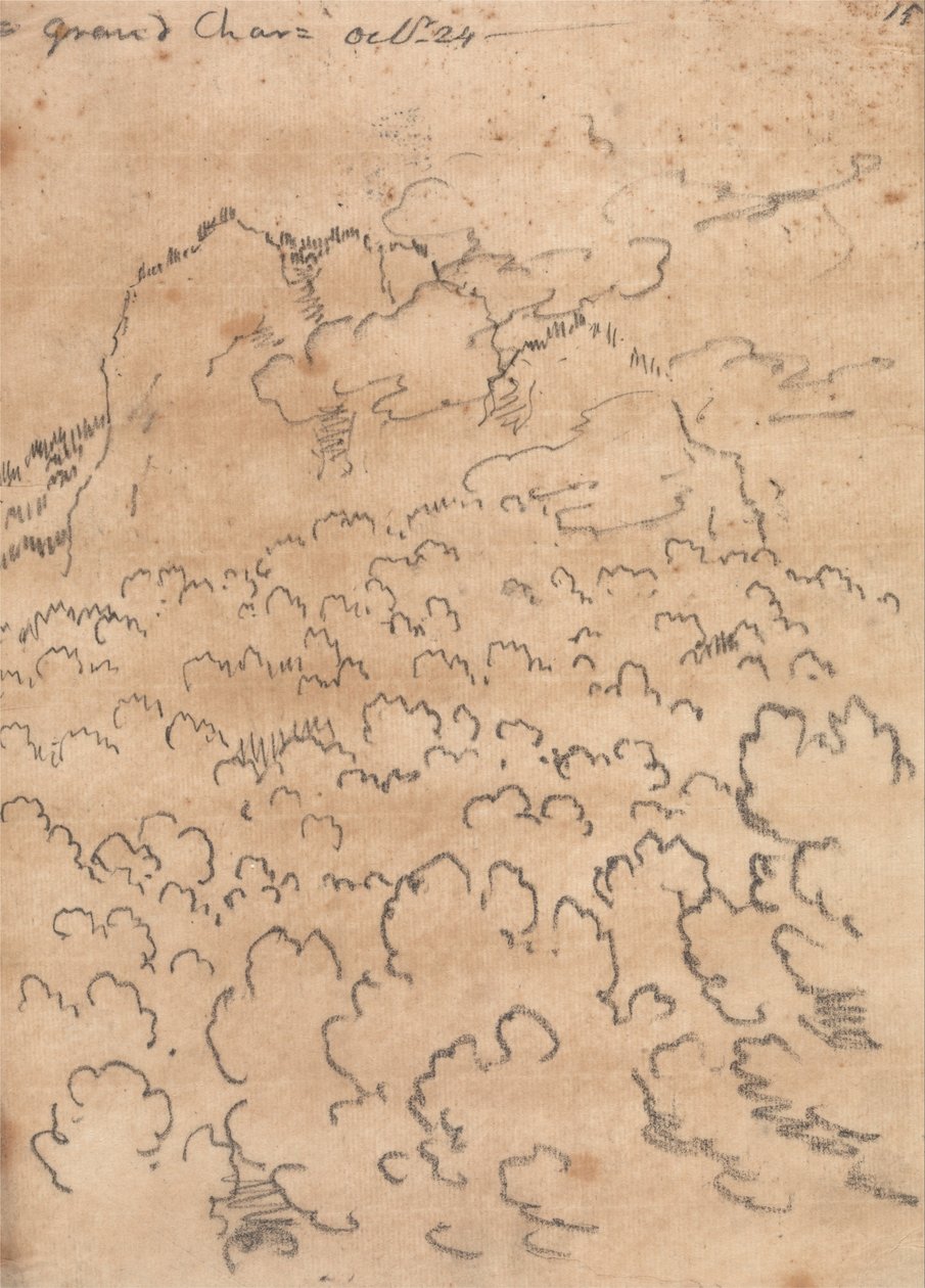 Büyük Chartreuse, 24 Ekim by John Robert Cozens