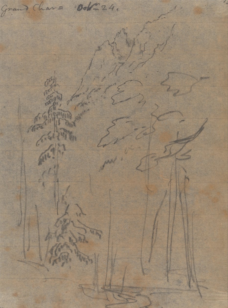 Büyük Chartreuse, 24 Ekim by John Robert Cozens