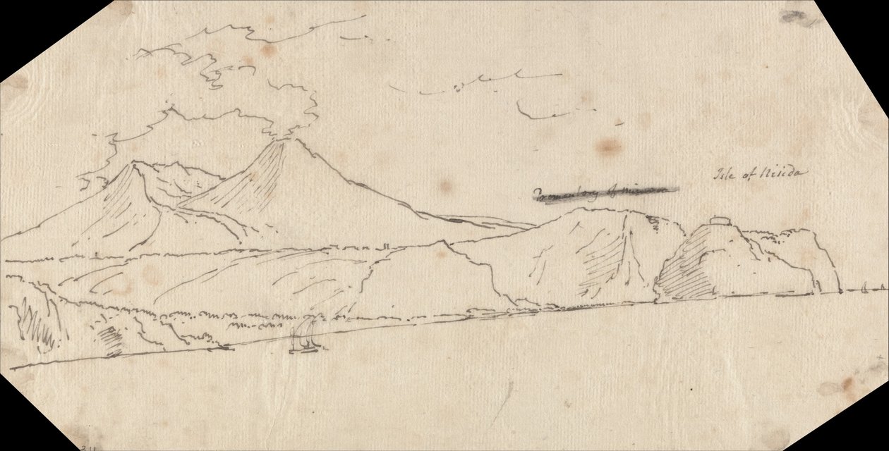 Nisida Adası by John Robert Cozens