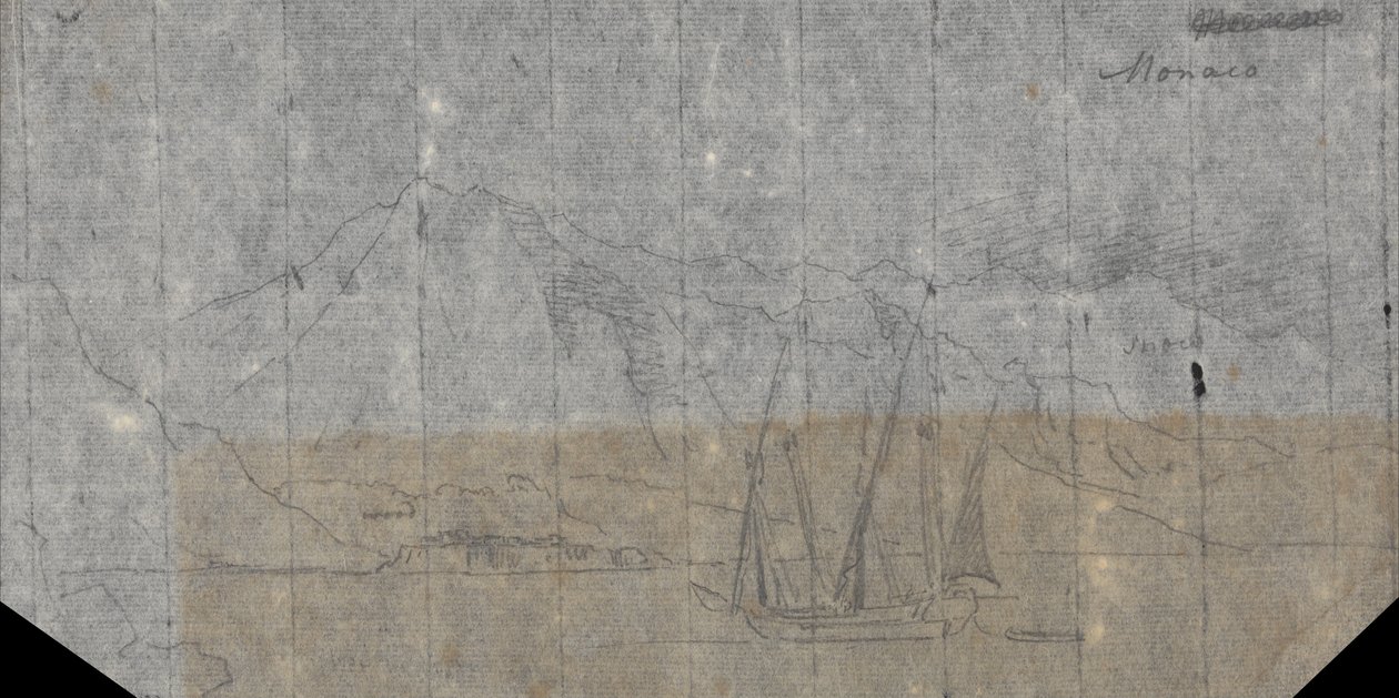 Monako by John Robert Cozens