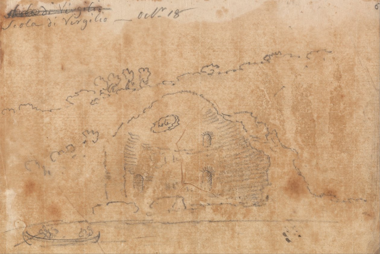 Virgil Okulu, 18 Ekim by John Robert Cozens