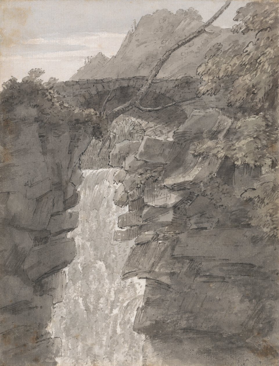 Reichenbach Şelaleleri by John Robert Cozens