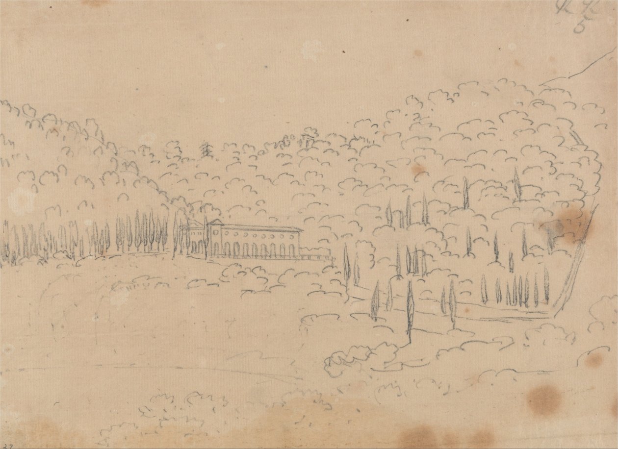 Villa Görünümü by John Robert Cozens