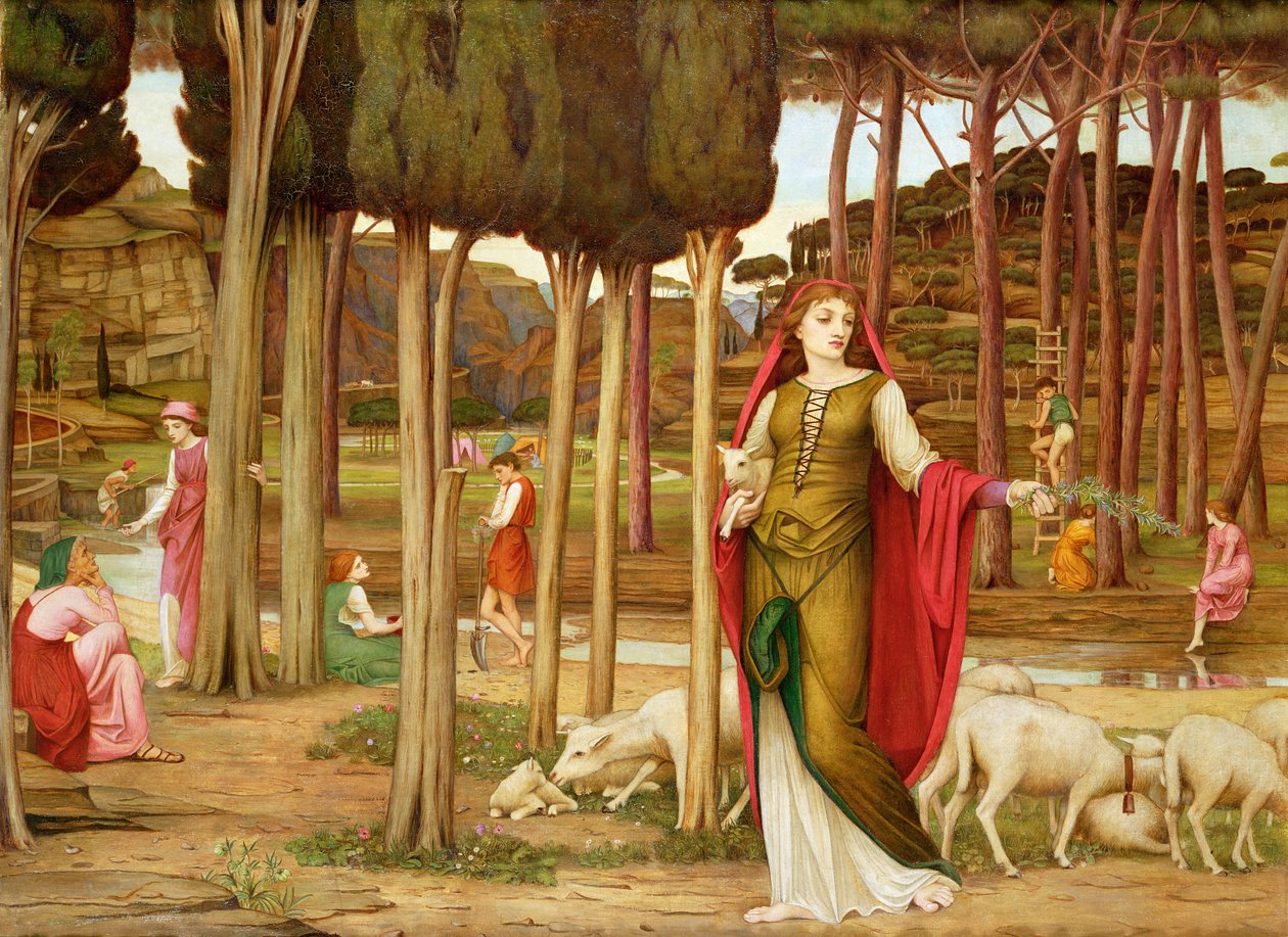 Şulamit by John Roddam Spencer Stanhope