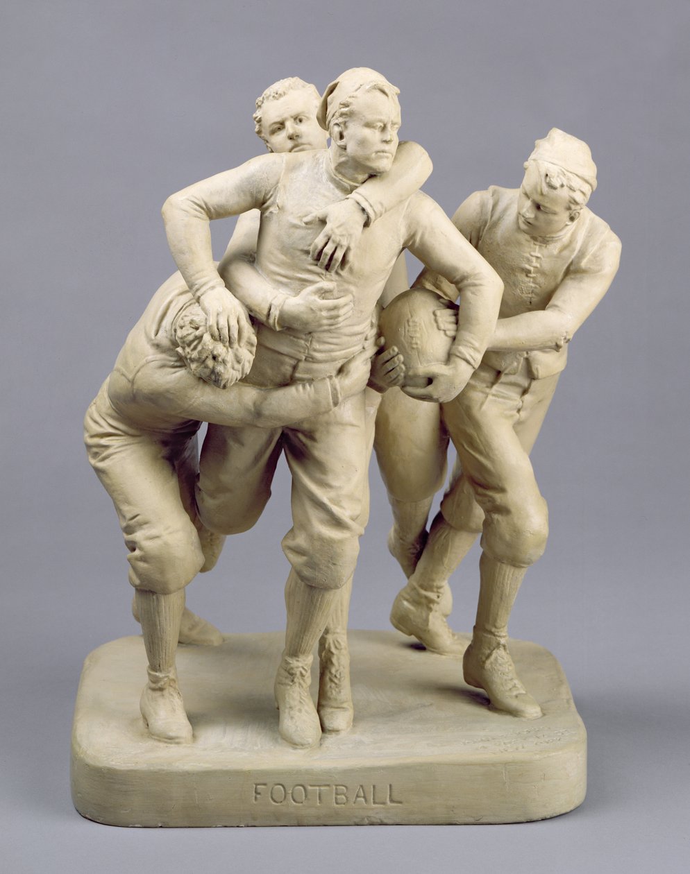 ಫುಟ್ಬಾಲ್, 1891 (ಪ್ಲಾಸ್ಟರ್) ಟರ್ಕ್ by John Rogers