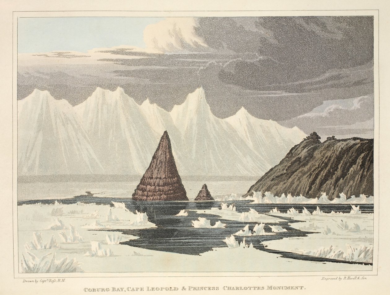 Coburg Körfezi, Cape Leopold ve Prenses Charlotte Anıtı, 