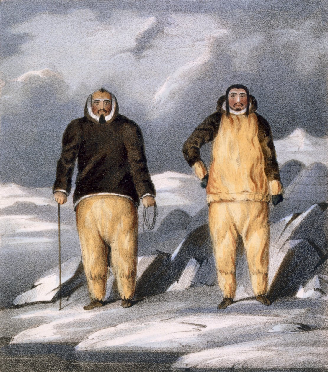 Koniaroklik ve Neweetioke, 1835 by John Ross