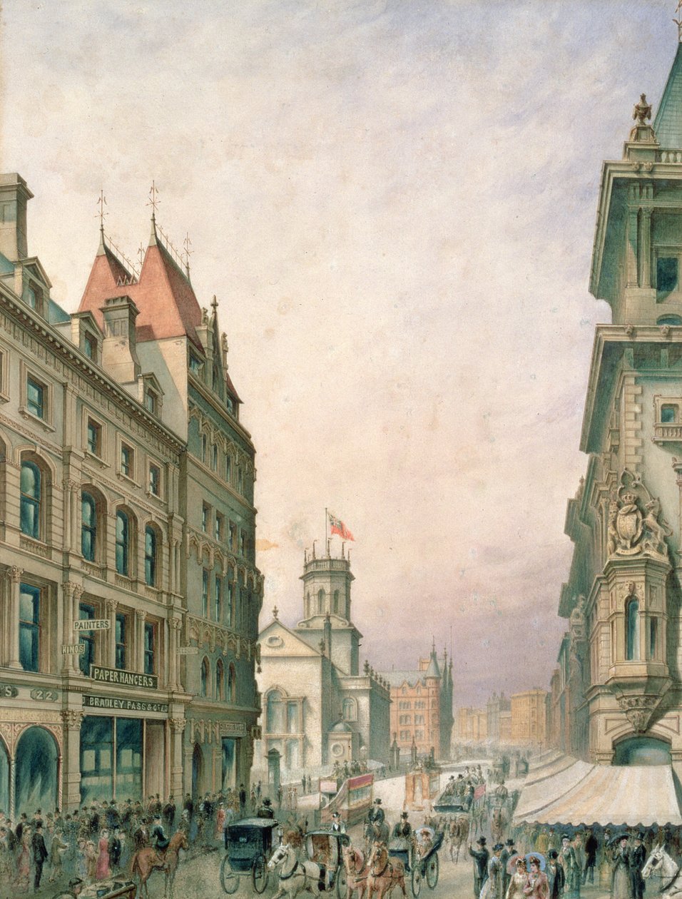 Kilise Sokağı, Liverpool by John Ross Murphy