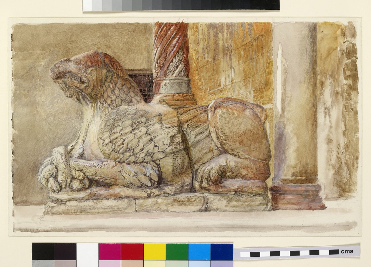 Grifon, Verona, 19. yüzyıl by John Ruskin