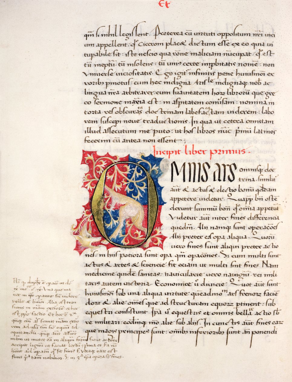 Ms.228, f.4v: Aristoteles