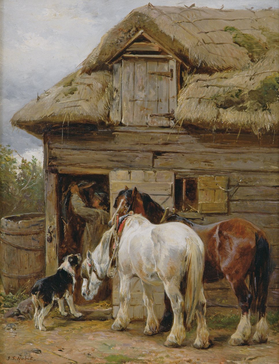 İşten sonra, by John Sargent Noble