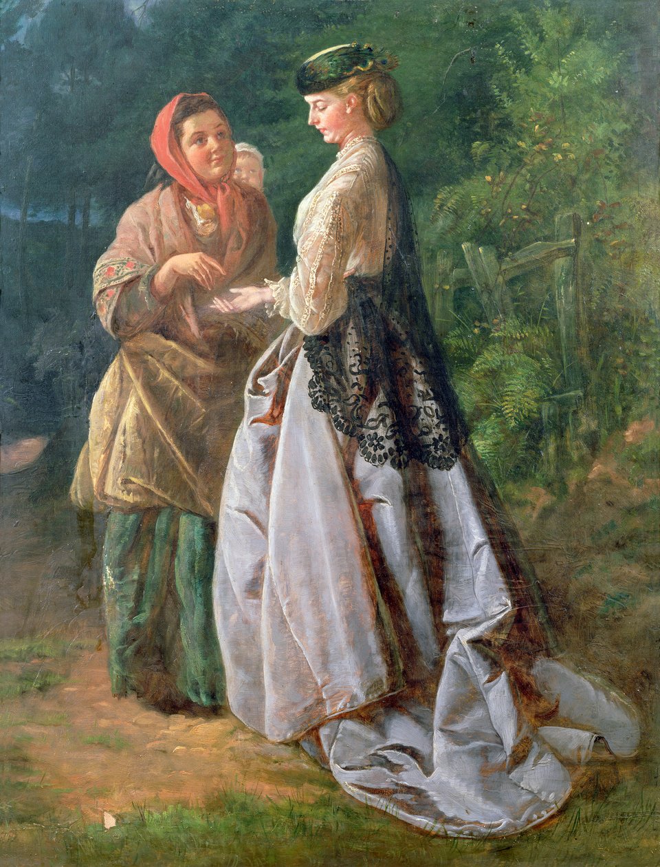 danet ve Gezici Falcı, 1859 by John Scott Cavell