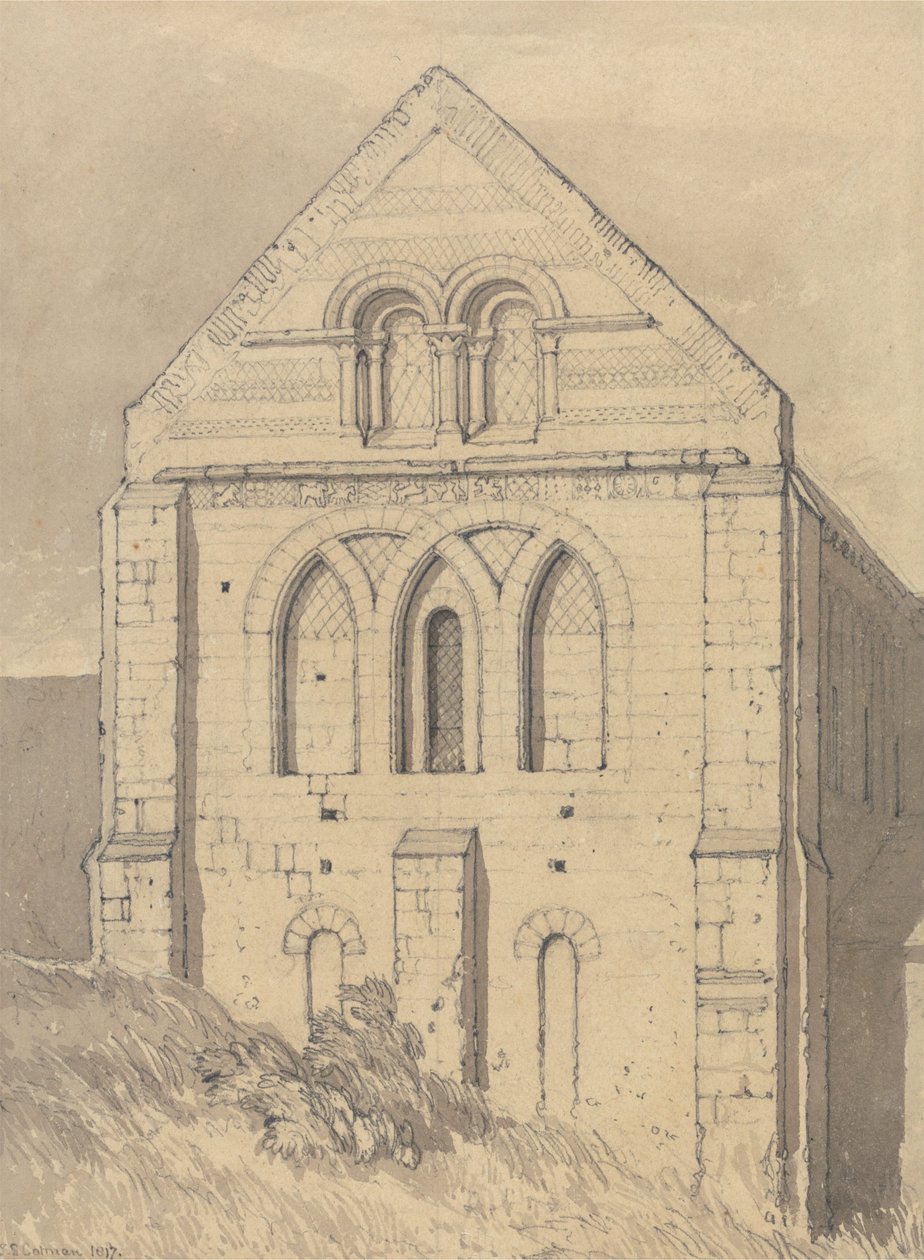 Havre de Grace yakınlarındaki Graville Kilisesi, Normandiya - Kuzey Transept