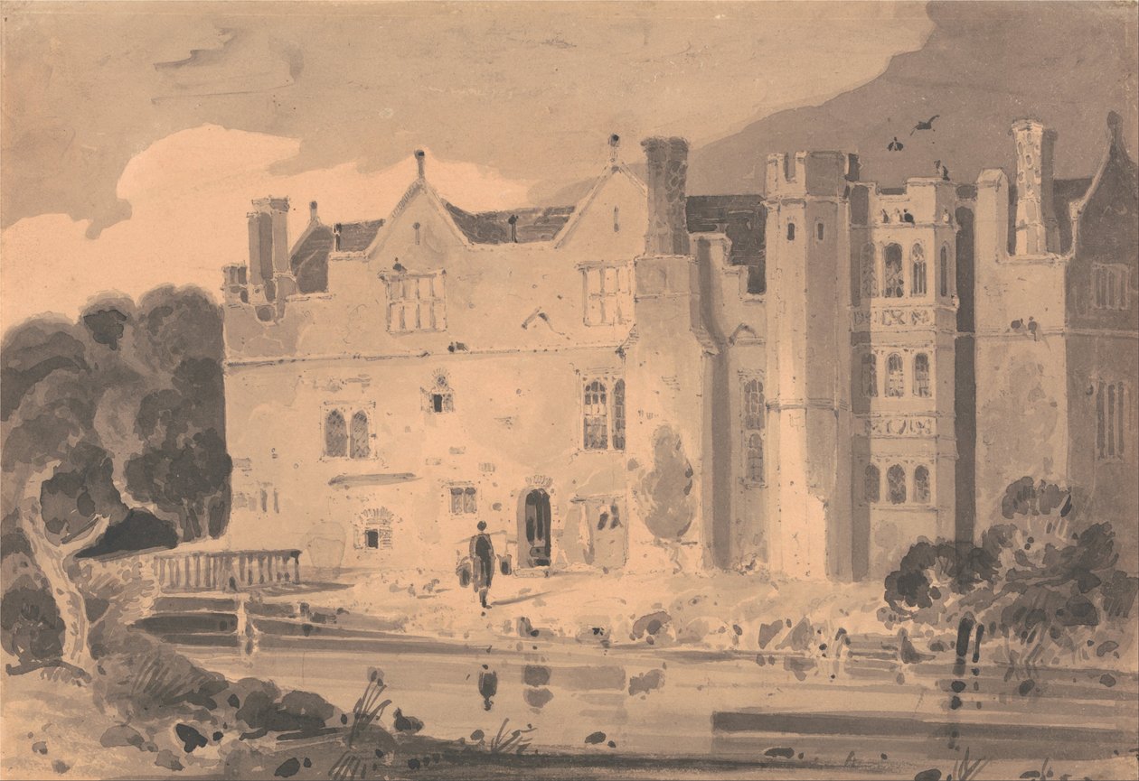 Hever Kalesi, Kent by John Sell Cotman