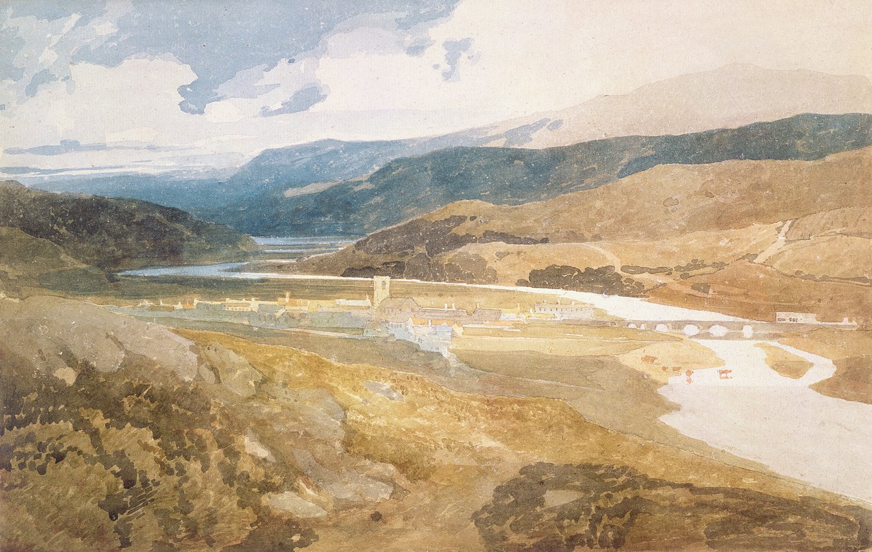 No.2303 Dolgelly, Kuzey Galler, 1804-05 by John Sell Cotman