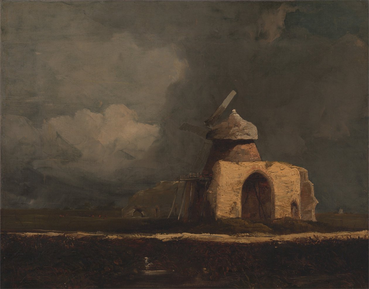 Aziz Benets Manastırı by John Sell Cotman