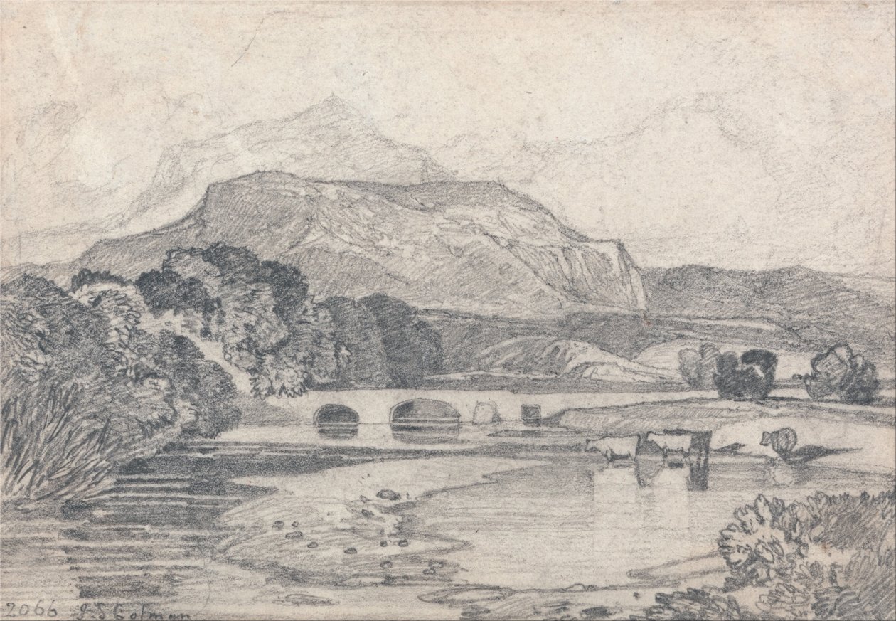 Tan-y-Bwlch, Kuzey Galler by John Sell Cotman