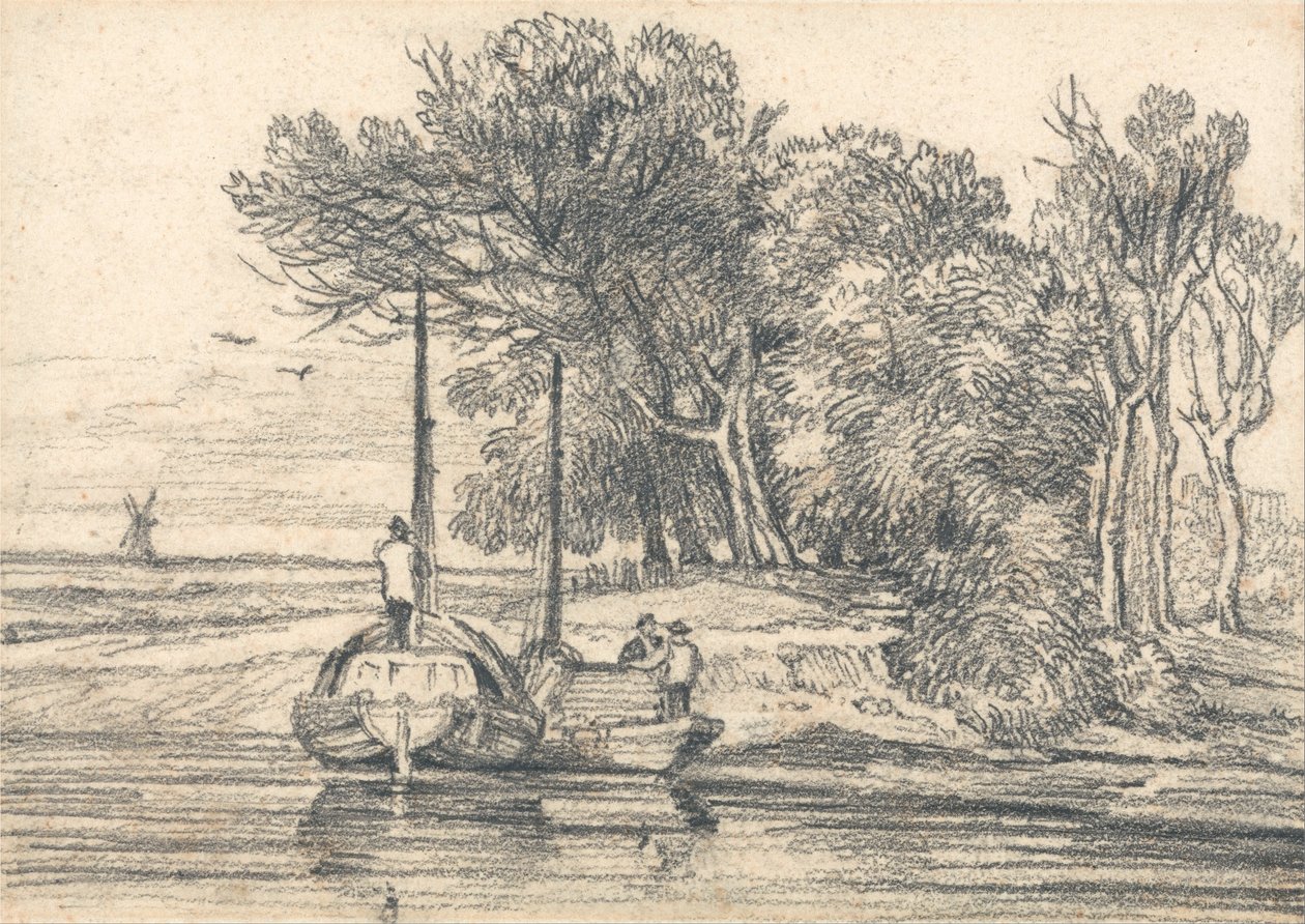Norfolk Broads by John Sell Cotman