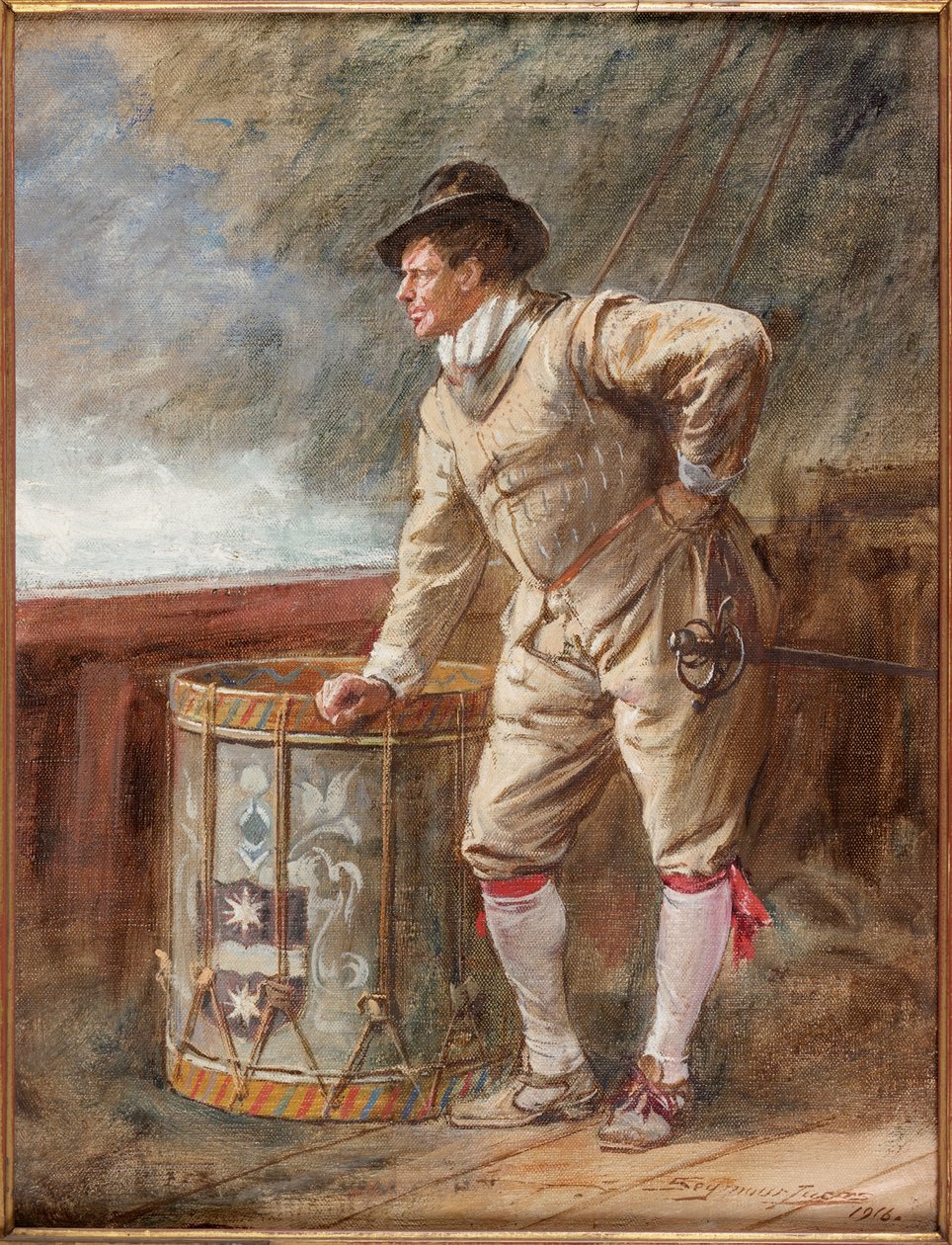 Davul Saati, 1916 by John Seymour Lucas