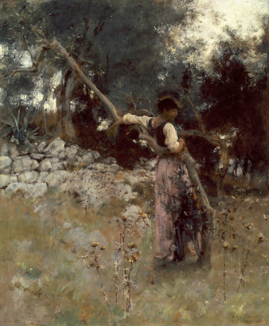 bir kapriot by John Singer Sargent