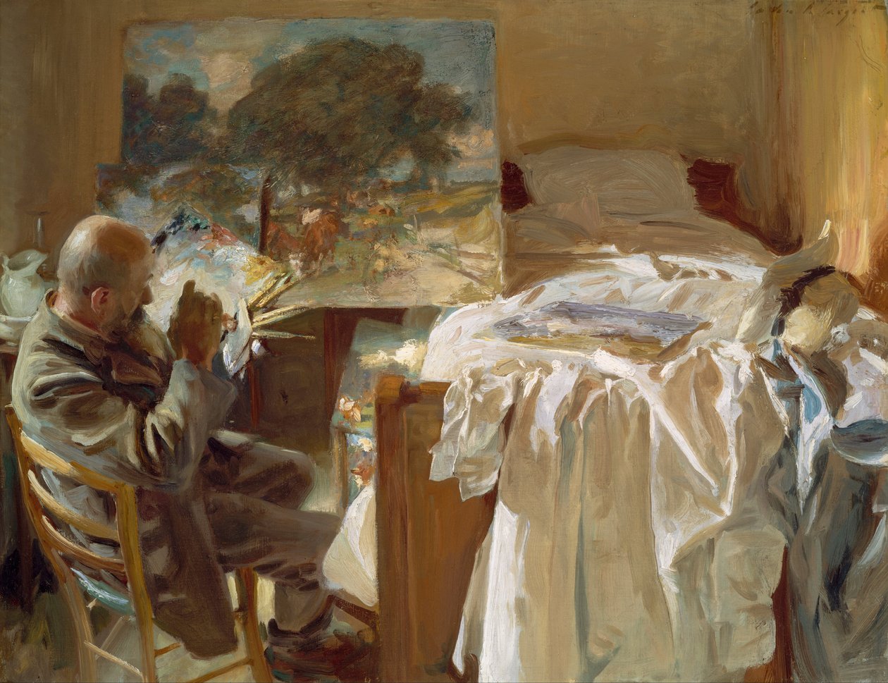 Stüdyosunda Bir Sanatçı by John Singer Sargent