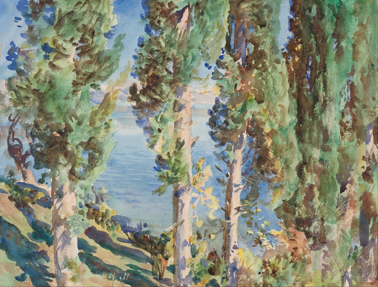 Korfu- Selviler by John Singer Sargent