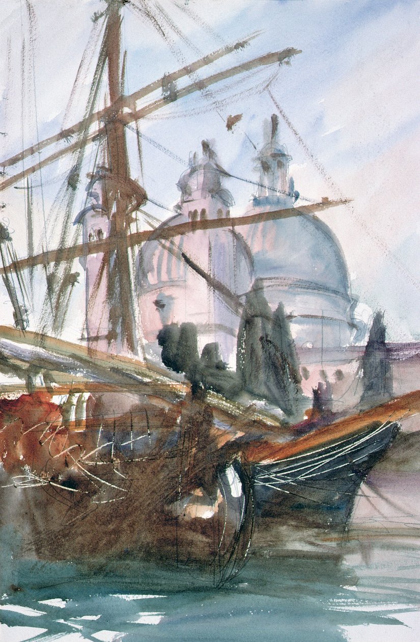 Santa Maria della Salute, Venedik by John Singer Sargent