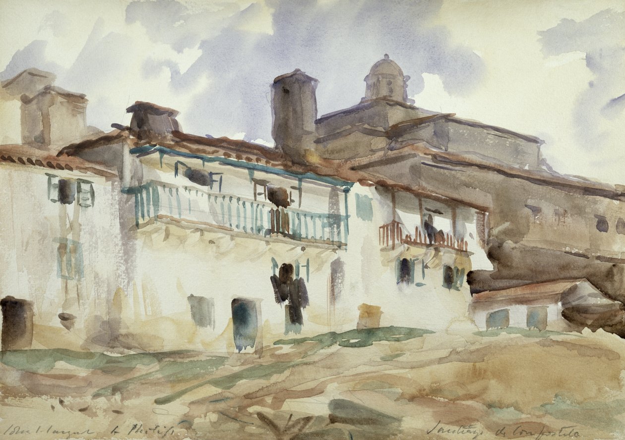 Santiago de Compostella by John Singer Sargent