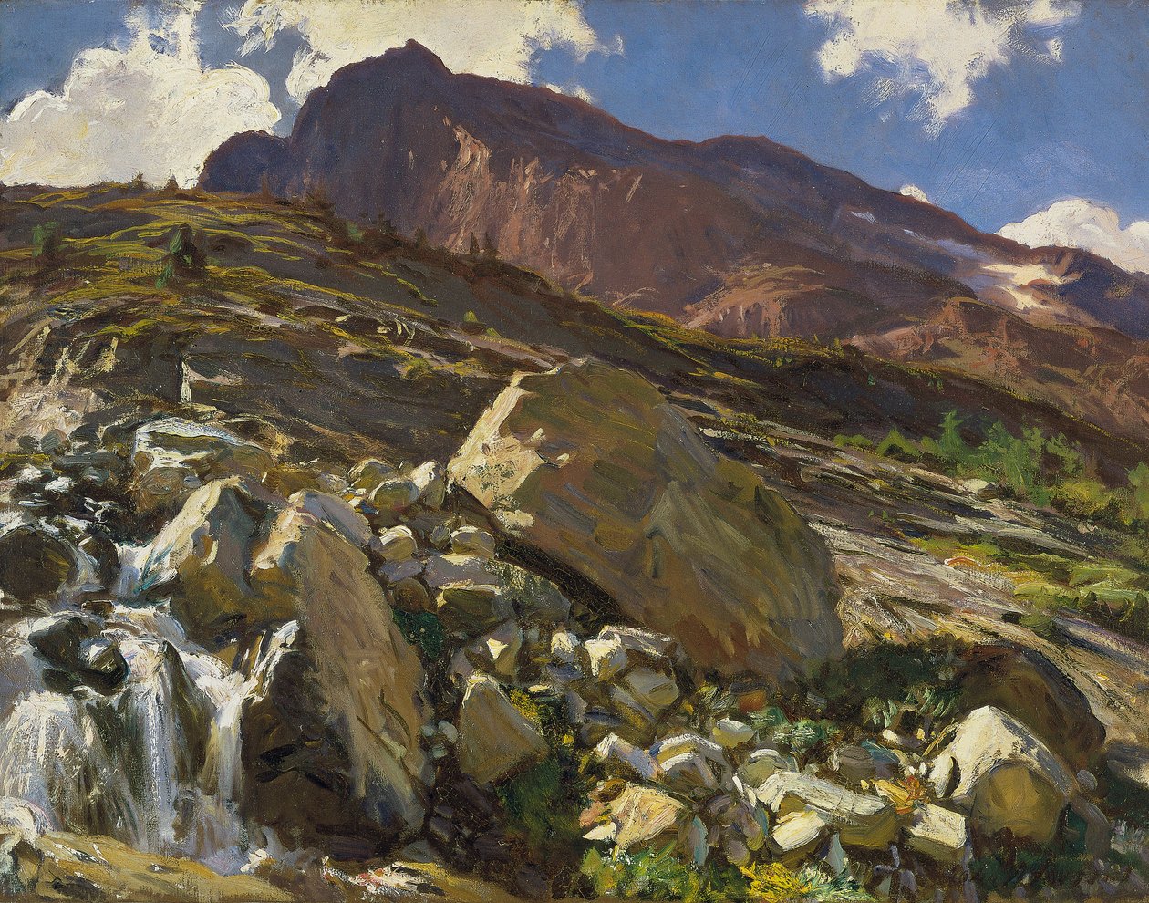 Simplon Geçidi, 1911 by John Singer Sargent