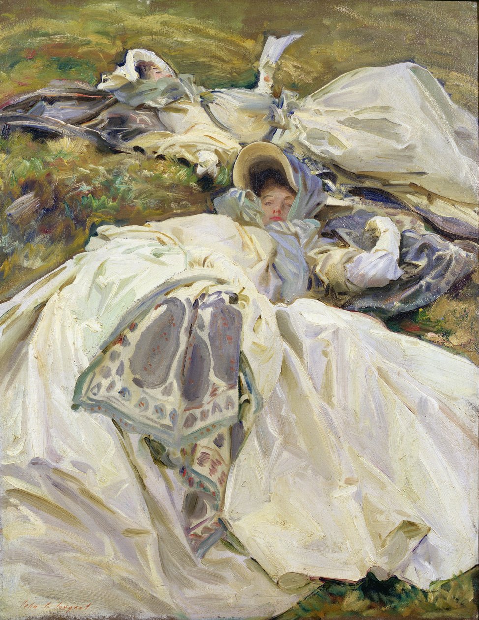 İki Beyaz Elbise, 1911 by John Singer Sargent